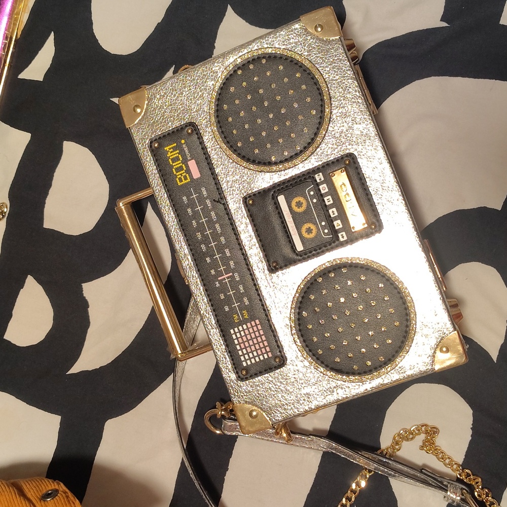 Aldo boom box purse